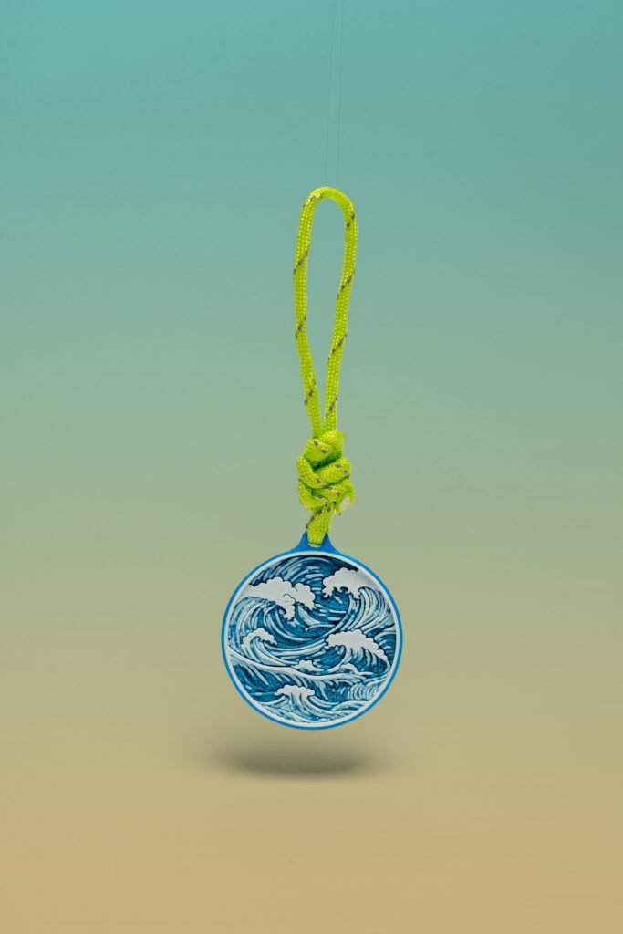 Portachiavi L'Onda (Kanagawa)