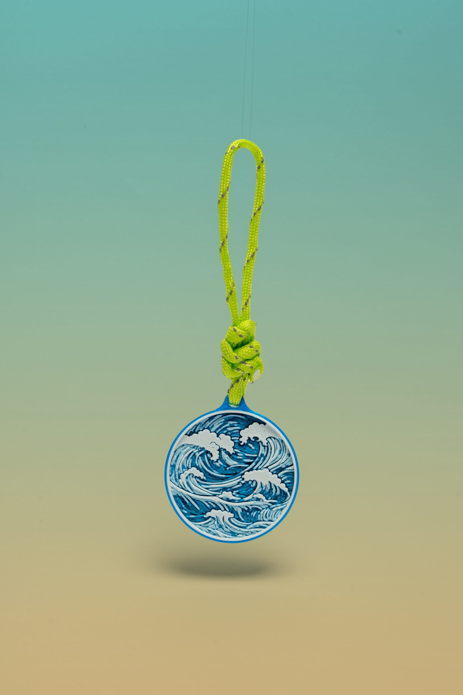 Portachiavi L'Onda (Kanagawa)