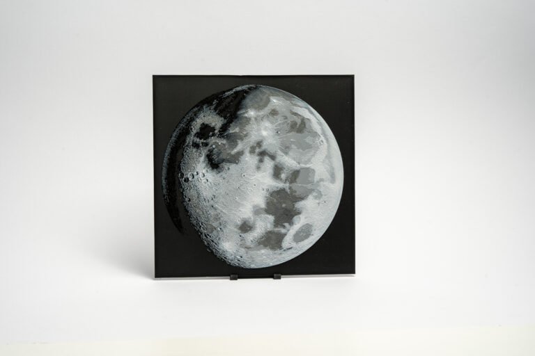 Quadro Luna 3D (Rilievo Artistico)