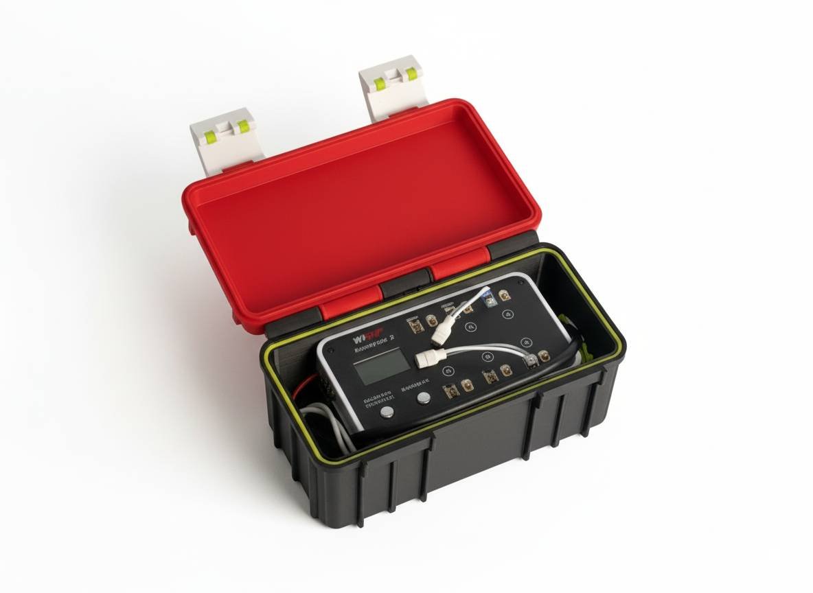 Scatola per caricabatterie ISDT e batterie 18650